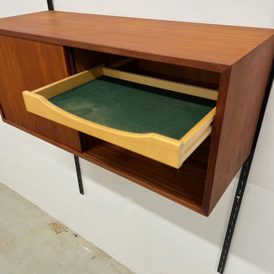 Image 1 of Mobiletto in teak di Kai Kristiansen per Feldballes, anni '60.