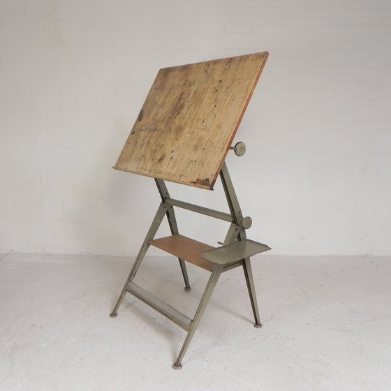Drawing Board Reply von Wim Rietveld und Friso Kramer für Ahrend De Cirkel, 1959 – Schreibtisch, Wood, Iron (photo 2 of 27)
