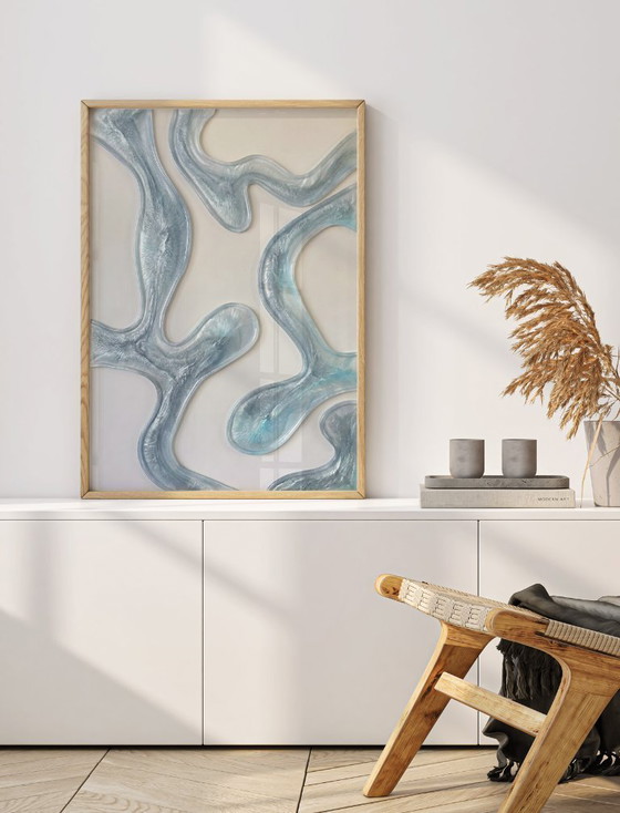 Image 1 of Acrylic Glass Artwork - 180x120 cm - Frozen Pearl Ice (Ori, 1983)
