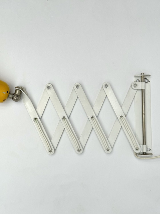 Image 1 of Vintage Anvia schaarvormige wandlamp | J.J.M. Hoogervorst jaren 1950