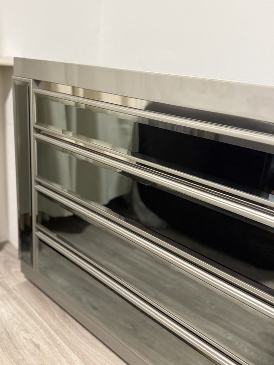 Image 1 of Ensemble design : Grande commode de luxe avec deux tables d’appoint