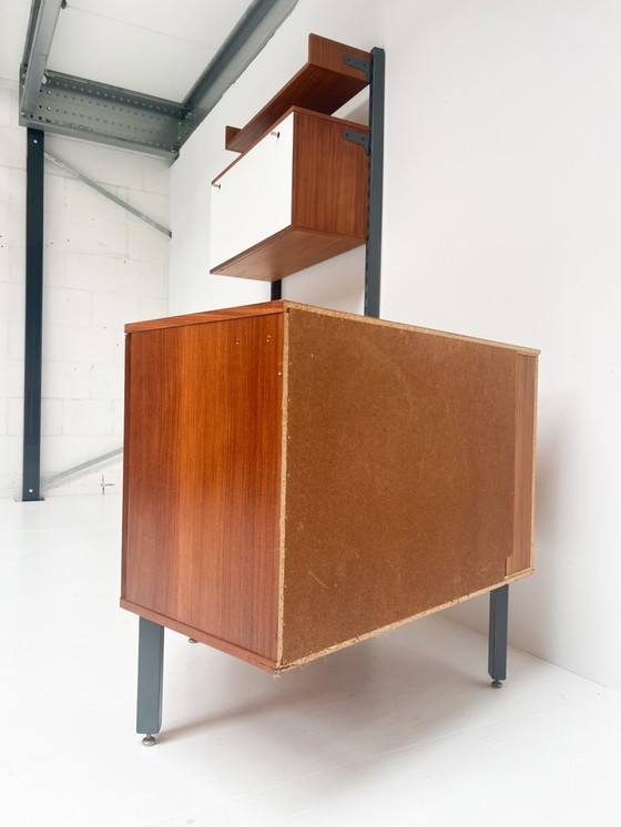 Image 1 of Sistema a parete vintage Simpla Lux a 2 pezzi, anni '60