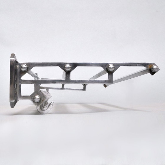 Appendiabiti Art Déco, anni '50 – Aluminium (photo 3 of 8)