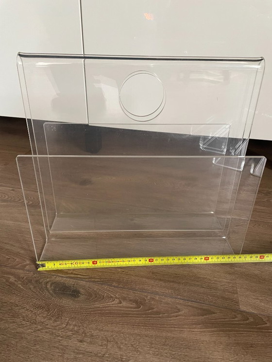 Image 1 of Portariviste/giornali vintage in plexiglass