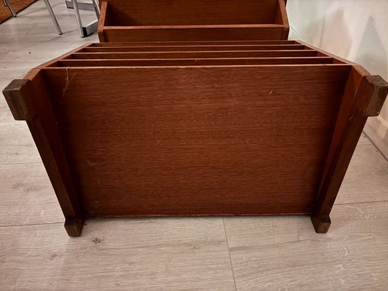 Besonderer Art Deco Schrank / Bibus – Haager Schule – 1920er/30er Jahre – TV-Möbel, Wood, Glass (photo 6 of 10)
