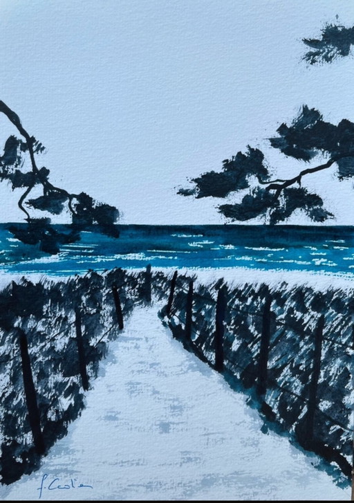 Schizzo dell'artista, 21x15 cm