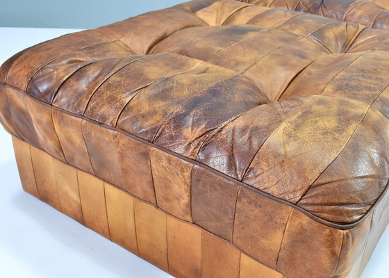 Image 1 of De Sede DS-88 Sectional Daybed / Sofa in Cognac Tan leather – Switzerland, circa 1970