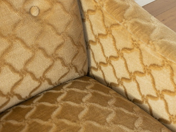 Image 1 of Fauteuil classique à motif géométrique des années 1950