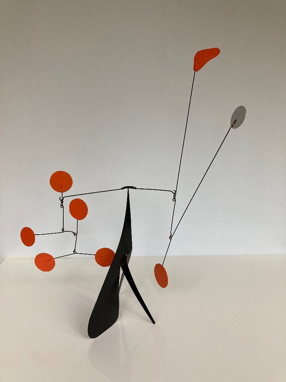 Image 1 of Black Stabile, 7 Discs, 1 Flag Mobile