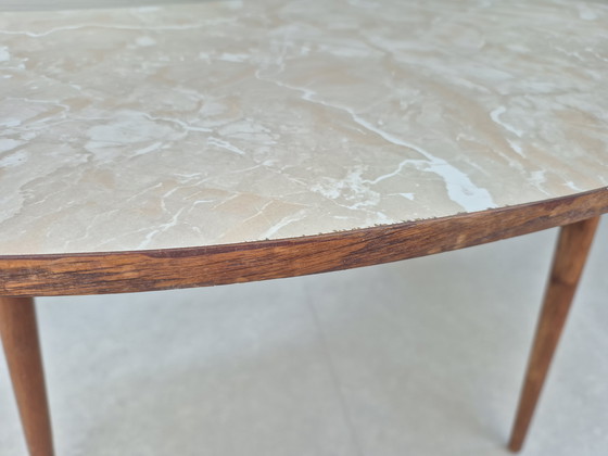 Image 1 of Vintage 1950s, 1960s Mid-Century coffee table/kidney table.