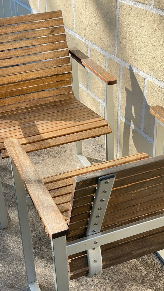 Image 1 of Pair of Esprit Karin Mobring armchairs from Ikea