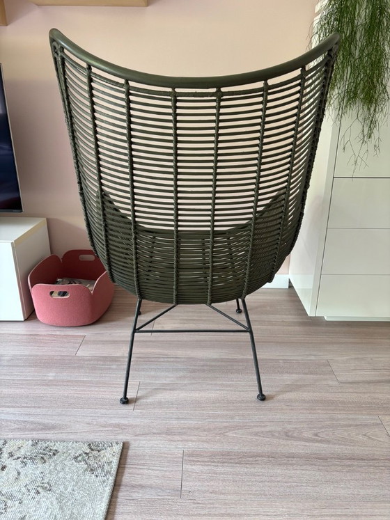 HK Living Rattan-Eierstuhl – Sessel (photo 4 of 5)