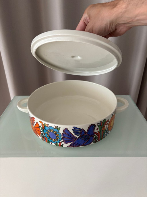 Vintage Villeroy & Boch Acapulco Servierschale mit Deckel – tafelaccessoires, Ceramic (photo 2 of 8)