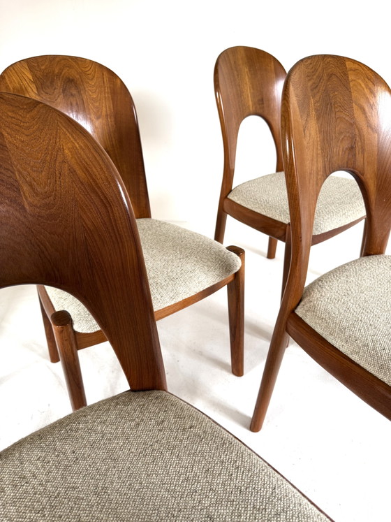 Image 1 of 6x vintage 'Morten chair', Koefoefs Hornslet '70
