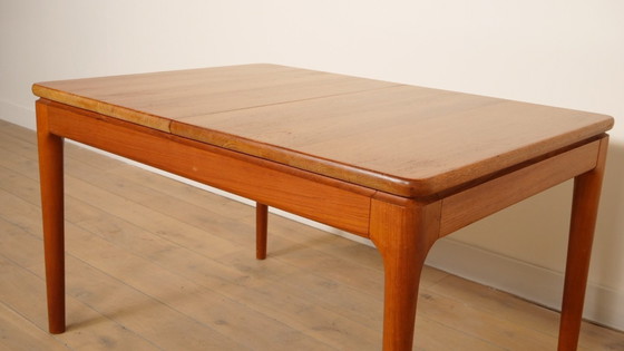 Image 1 of Table de salle à manger vintage | Teck massif | Extensible | Glostrup