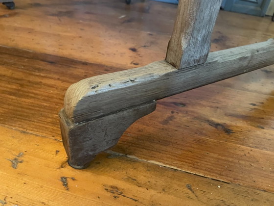 Image 1 of Bistro Table Garden Table Oak French