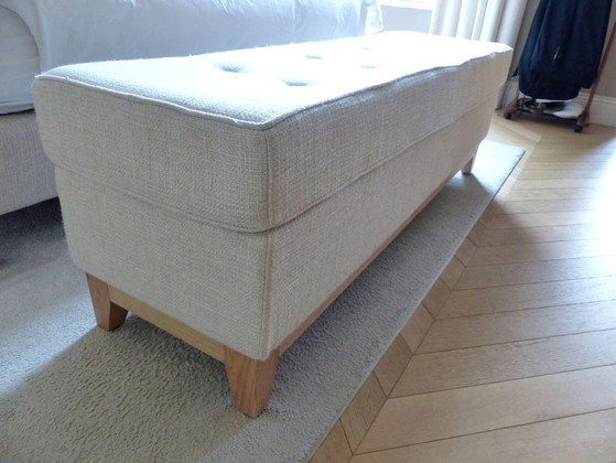 Image 1 of Panca da letto "Demetrio Pouf" design HMD Interiors 140 cm