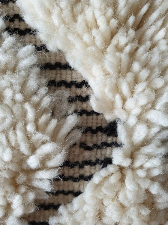Berber rug The art of living in a cozy interior 200/300, Rugs & carpets, Wool, Black (photo 4 of 6)