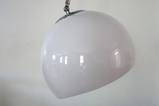 Italian Arc Floor Lamp by Dlg Guzzini, 1970s – Floor lights, Plastic, Marble (photo 9 of 16)