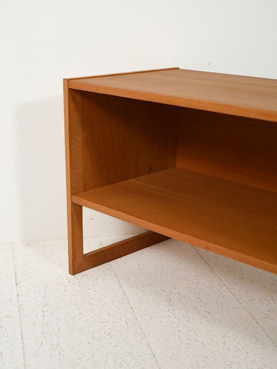 Image 1 of 1960s oak TV stand by Arne Wahl Iversen