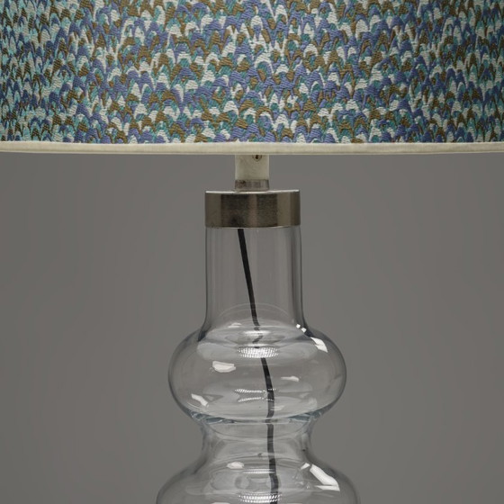 Image 1 of Grande Lampe de Bureau en Verre par Hsin-Lun Ling pour Holmegaard