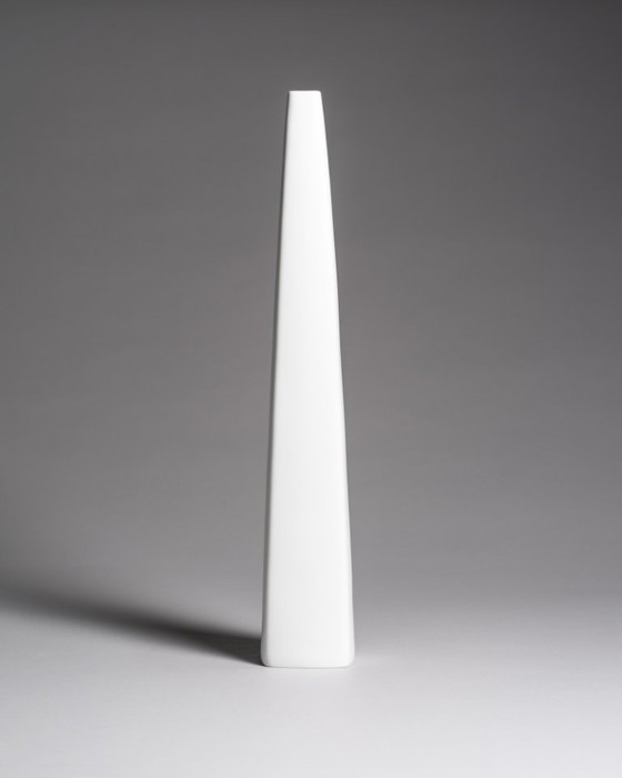 Image 1 of Rare XL Porcelain Vase Duo Hans Theo Baumann Rosenthal Germany 60s Vintage Chic