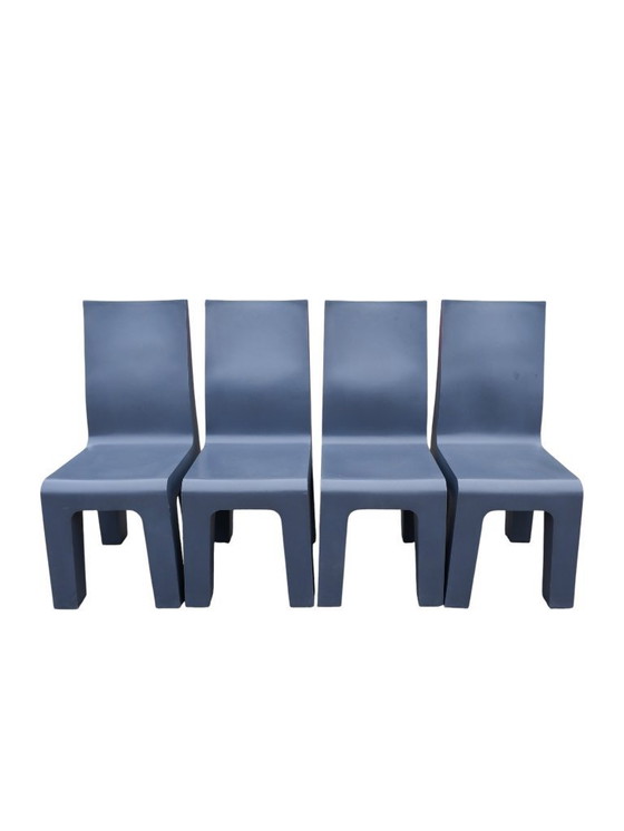 Image 1 of 4 chaises du musée Richard Hutten