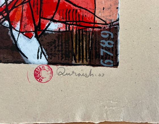 Image 1 of Sérigraphie Mohammed Quraish - Vol III