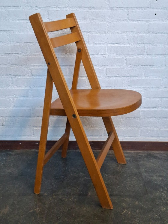 Image 1 of 6 chaises pliantes vintage