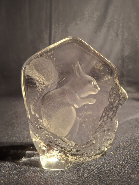 Mats Jonasson Briefbeschwerer, Dekorative Objekte, Kristall, Glas, Transparent (Foto 3 von 5)