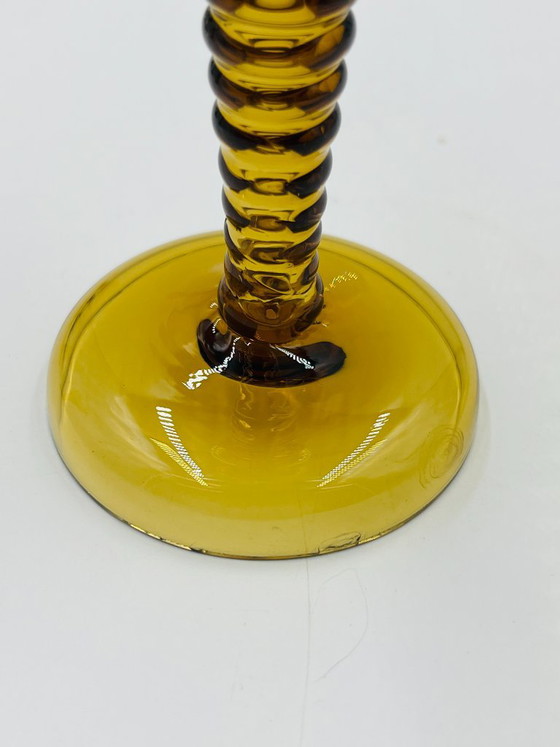 Lot de 5 Verres à Vin Roemer Ambrés – Bohémia, Verres et carafes, Glass (photo 9 of 12)
