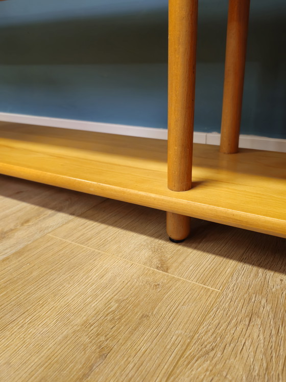 Image 1 of Credenza libreria vintage Willem Lutjens Stokkenkast Roomdivider