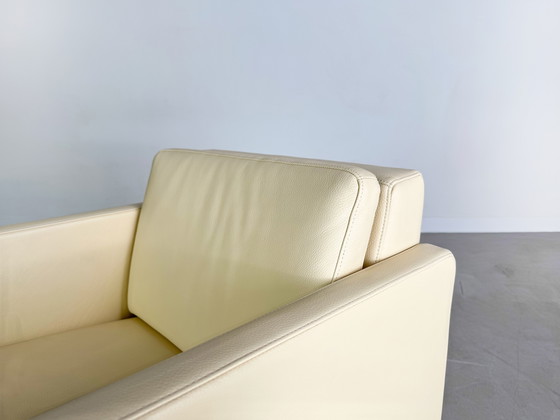 Image 1 of Poltrona originale Rolf Benz Ego G in pelle beige Poltrona design