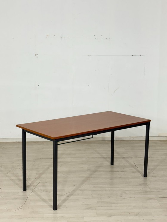 Image 1 of Vintage Teak Dining Table / Labofa Desk / Kitchen Table / Office Table / Wooden Table