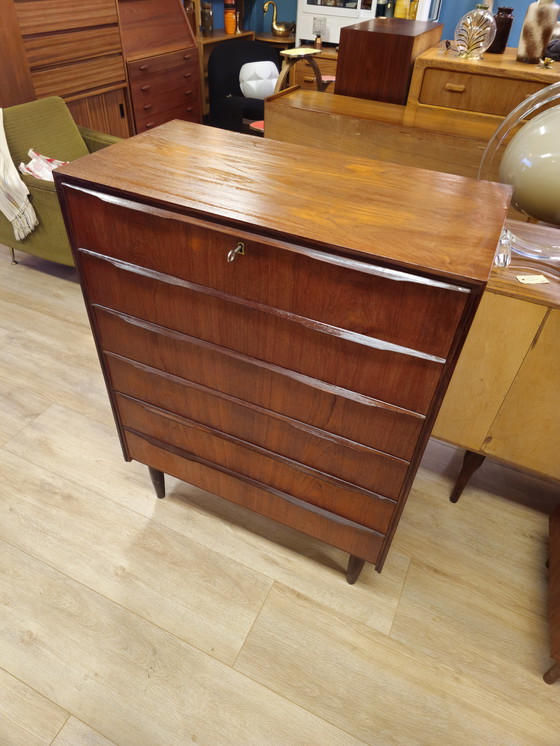 Image 1 of Vintage Ladekast Ladekastje Kast Kastje Dressoir 