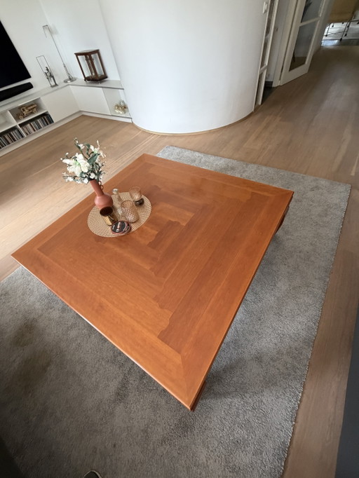 Cherry wood coffee table