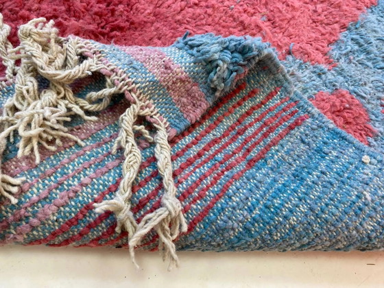 Tapis marocain traditionnel fait main 250cm x 150cm – Wool (photo 6 of 21)
