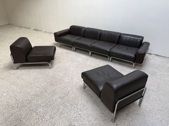Modular Bauhaus Sofa Set – Modular sofas, Leather (photo 2 of 11)