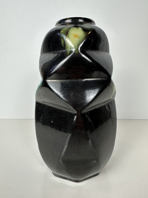 Art-déco-Vase – Belgische Keramik