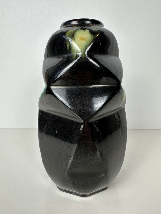 Image 1 of Art deco vaas - Belgium Ceramic 