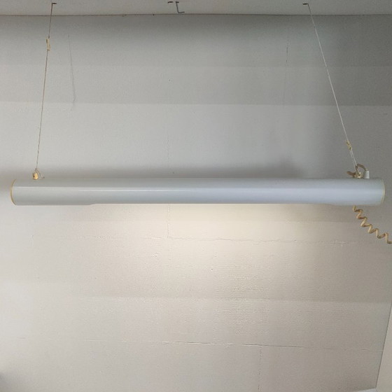 Image 1 of Lampada fluorescente Tube dal design massiccio (anni '70/80, bianco)