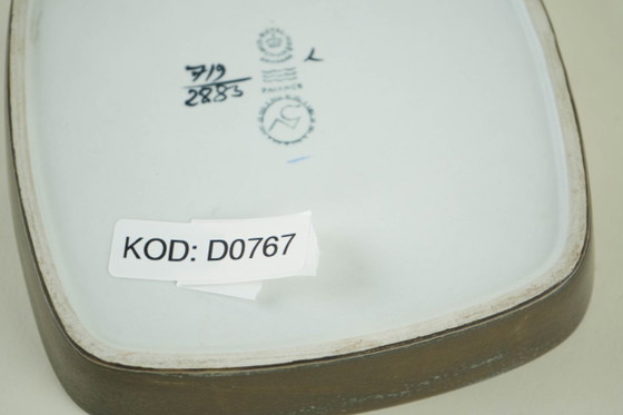 Ceramic bowl, Danish design, 1960s, manufacturer: Royal Copenhagen, Brown, Vintage (photo 9 of 10)
