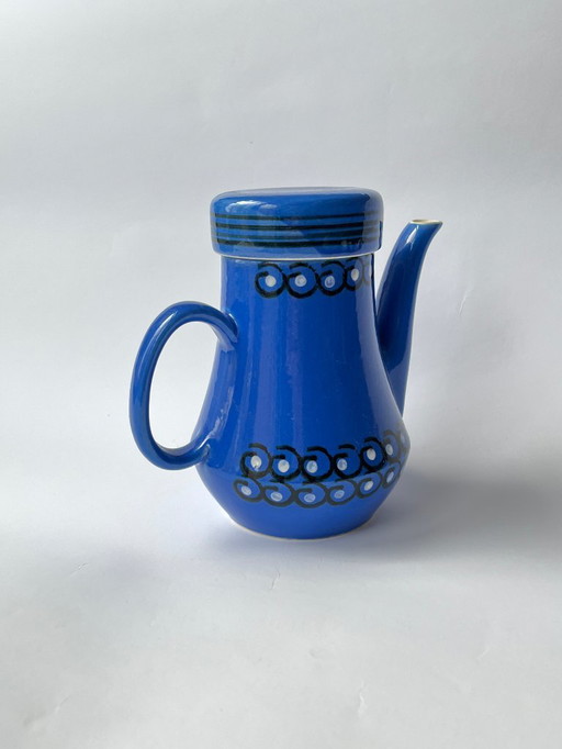 70s Polish Ceramic Teapot Coffee Pot