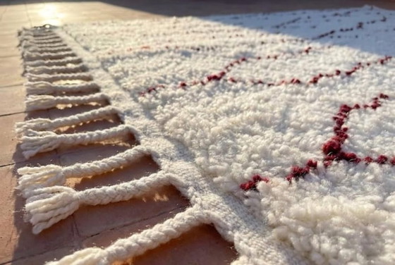 Alfombra tradicional marroquí – Hecha a mano en las montañas del Atlas 260cmx160cm – Wool (photo 6 of 6)