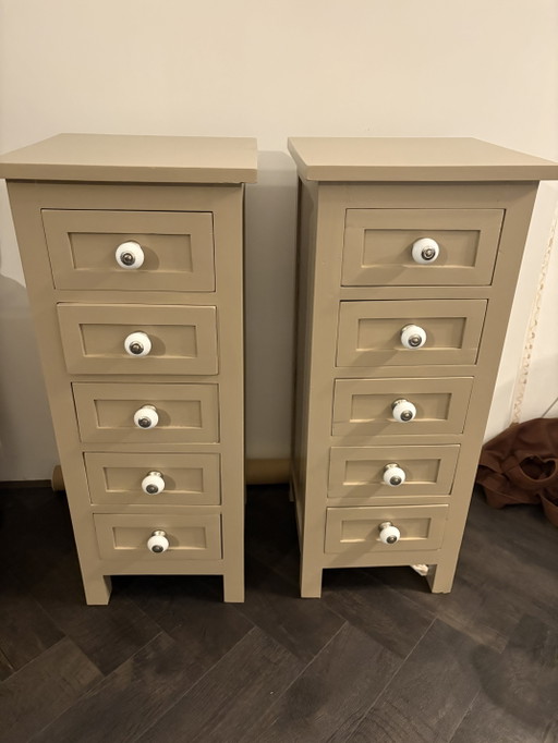 Set di 2 comodini (84x35x35)