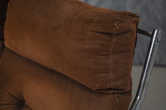 Image 1 of Fauteuil en sofa set uit het midden van de 20e eeuw, ontworpen door Gillis Lundgren, Ikea Zweden, jaren 70.