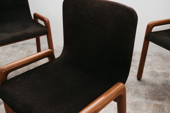 Image 1 of Guido Faleschini I4 Mariani 3 Chaises Mod. Dilos Design Antiquités modernes des années 1970