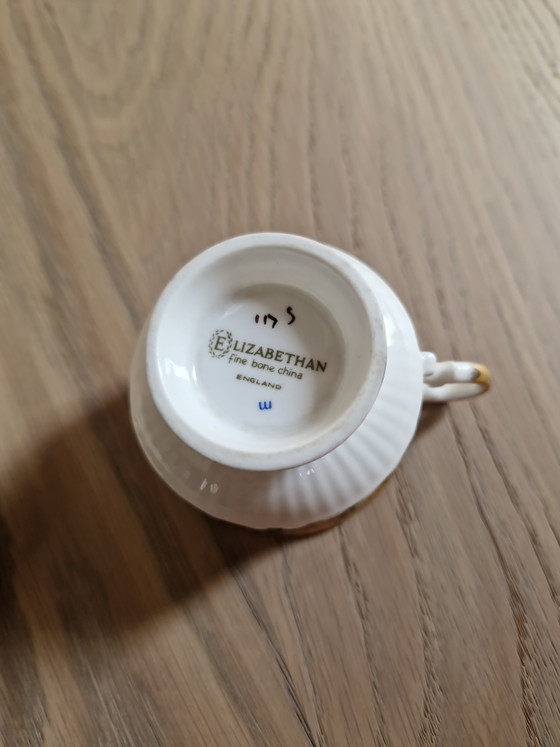 Soucoupe à tasse de l'Angleterre élisabéthaine – Elizabethan, Vaisselle, Porcelain (photo 3 of 5)