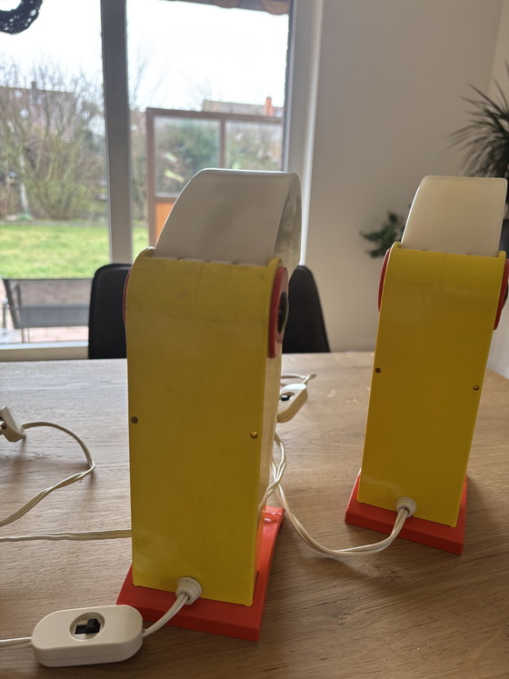 Image 1 of Toucan / Toucan Table Lamps 2-Piece Set Old Timer Ferrari Vintage