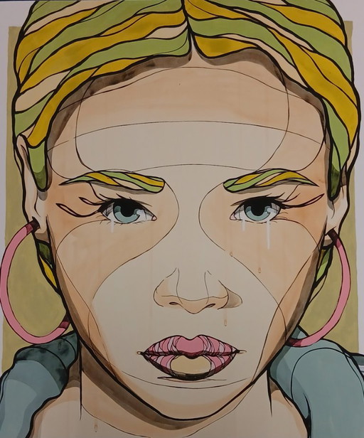 El Bocho - I miss my Plattenbau - 2020 - Giclee - signed by hand